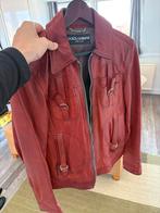 Dolce & Gabbana leren jas - Koeienleer maat 48, Ophalen of Verzenden, Zo goed als nieuw, Overige maten, Rood