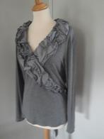 Grijze top MISS ETAM maat L, Maat 42/44 (L), Ophalen of Verzenden, Zo goed als nieuw, Lange mouw