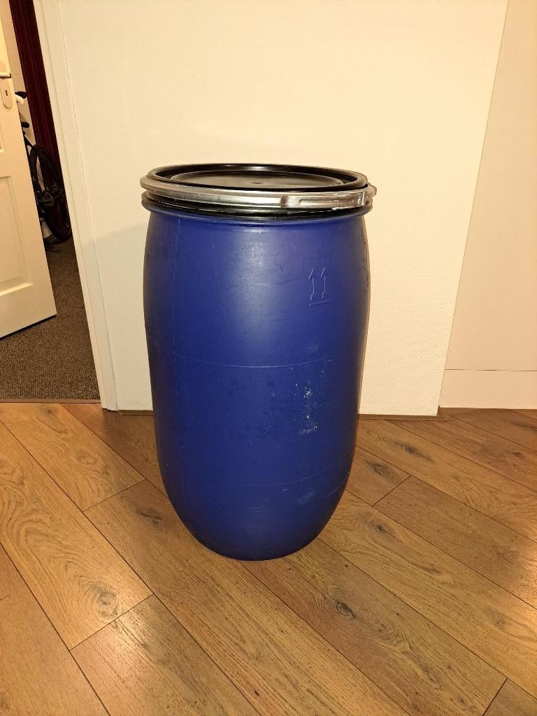 regenton 120 liter, Tuin en Terras, Regentonnen, 150 liter of meer, Ophalen, Zo goed als nieuw