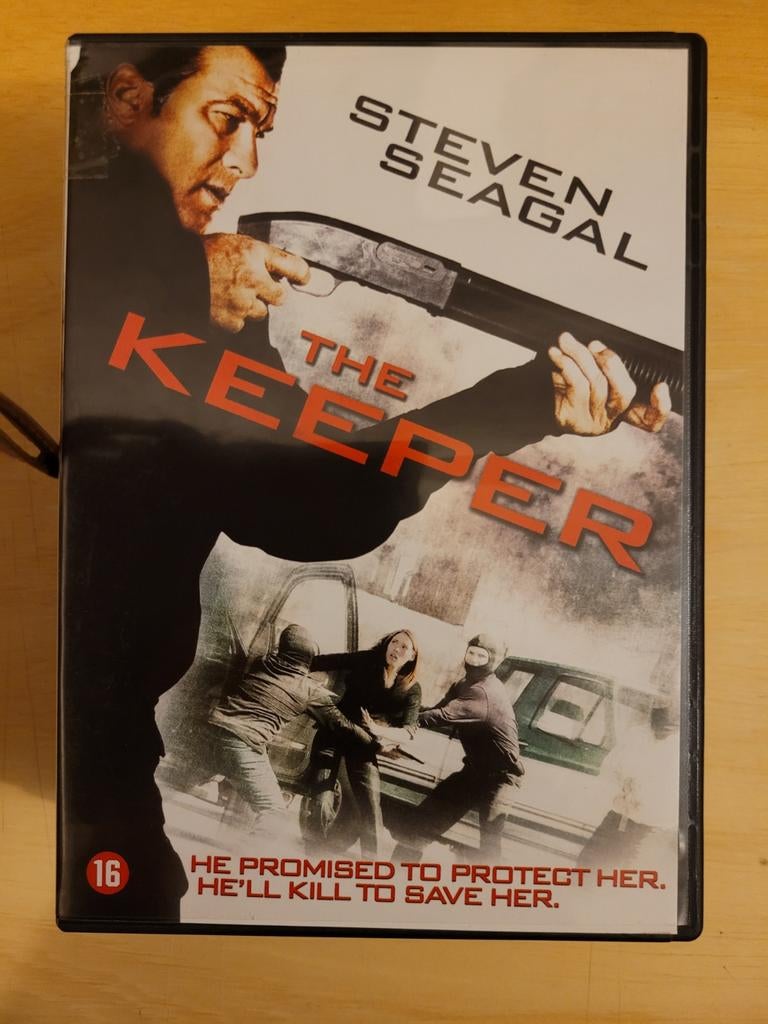 The Keeper DVD - Steven Seagal Actiethriller, Cd's en Dvd's, Dvd's | Actie, Gebruikt, Actiethriller, Vanaf 16 jaar, Ophalen of Verzenden