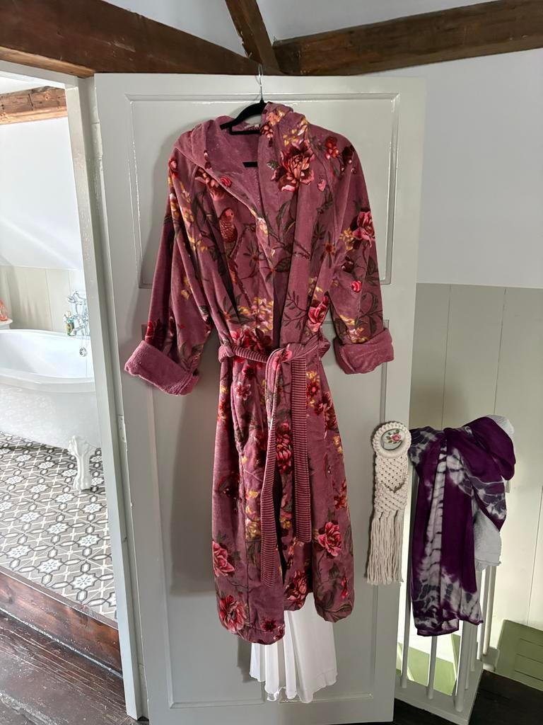 Prachtige Pip Studio badjas met bloemenprint!, Kleding | Dames, Overige Dameskleding, Nieuw, Ophalen of Verzenden