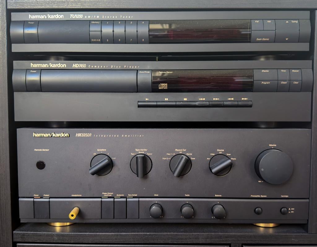Harman Kardon stereo set, Ophalen, Zo goed als nieuw, Tuner of Radio, Overige merken