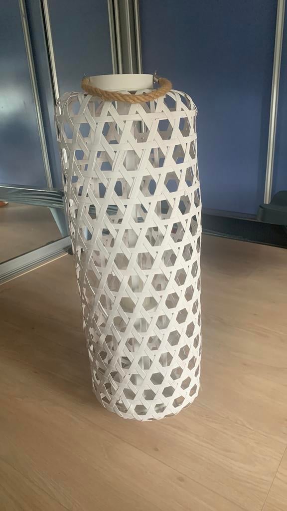 Groot rotan Windlicht terras/tuin 120cm hoog, Ophalen, Nieuw