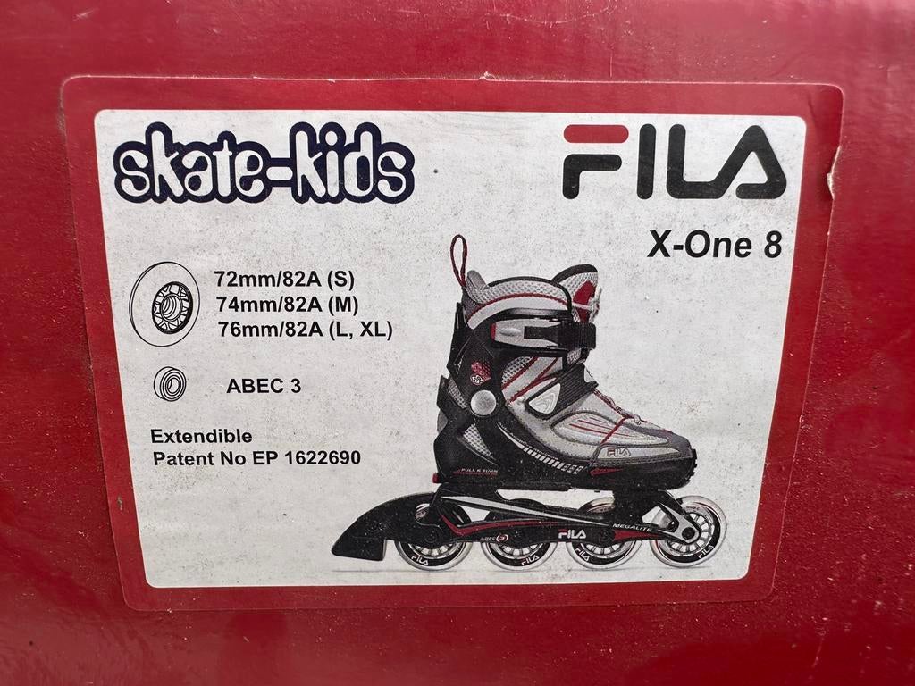 Inline skates fila. Verstelbaar van maat 35-38, Kinderen en Baby's, Speelgoed | Buiten | Rolschaatsen, Ophalen, Verstelbaar, Zo goed als nieuw