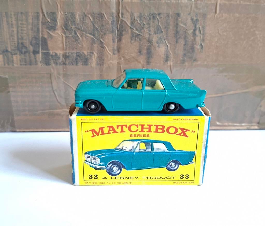 Matchbox 33 ford zephyr, Ophalen of Verzenden, Zo goed als nieuw, Auto, Matchbox