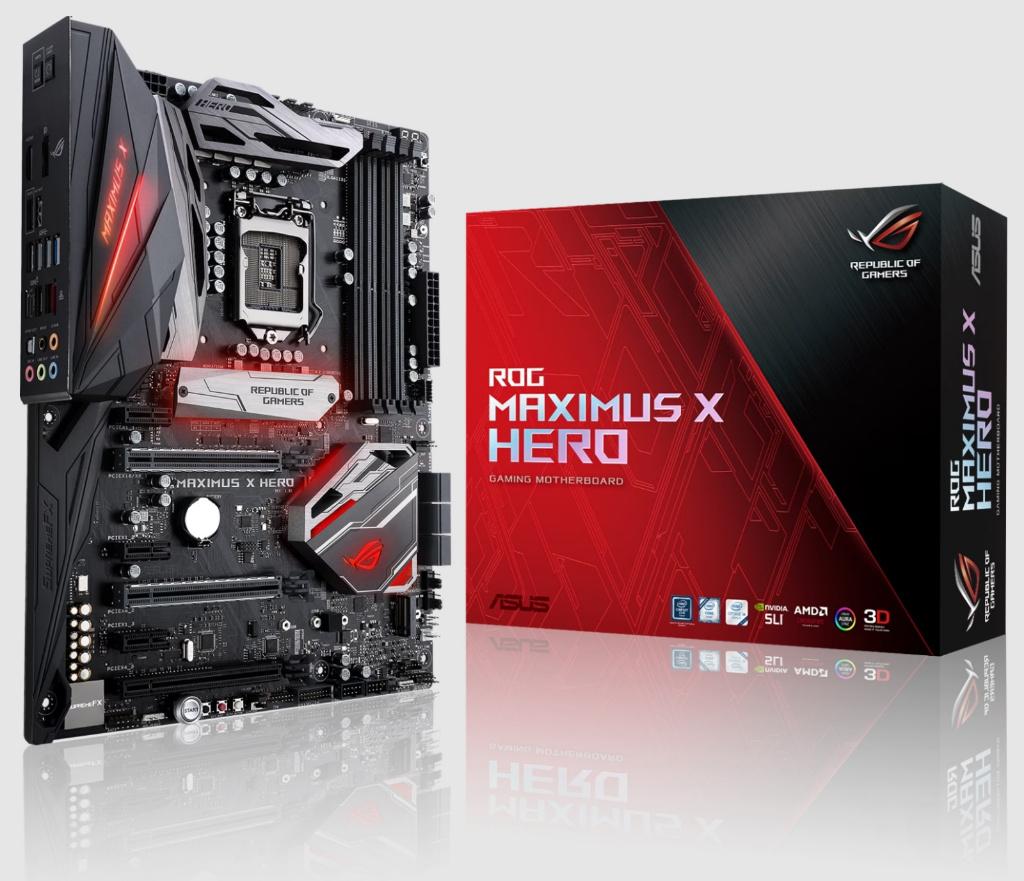 ASUS ROG Maximus X Hero Moederbord, DDR4, Ophalen of Verzenden, Zo goed als nieuw, ATX