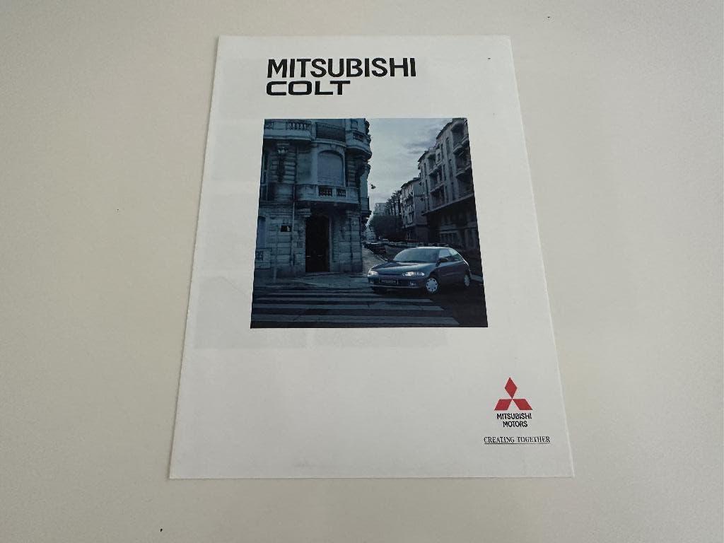 Folder Mitsubishi Colt 1994 dun, Ophalen of Verzenden, Zo goed als nieuw, Mitsubishi
