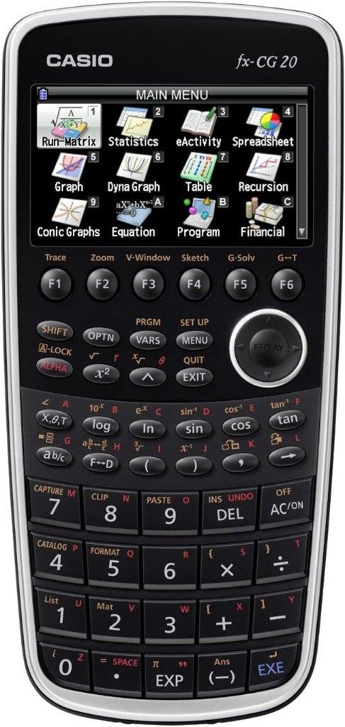 Grafische rekenmachine Casio FX-CG20, Ophalen of Verzenden, Grafische rekenmachine, Gebruikt
