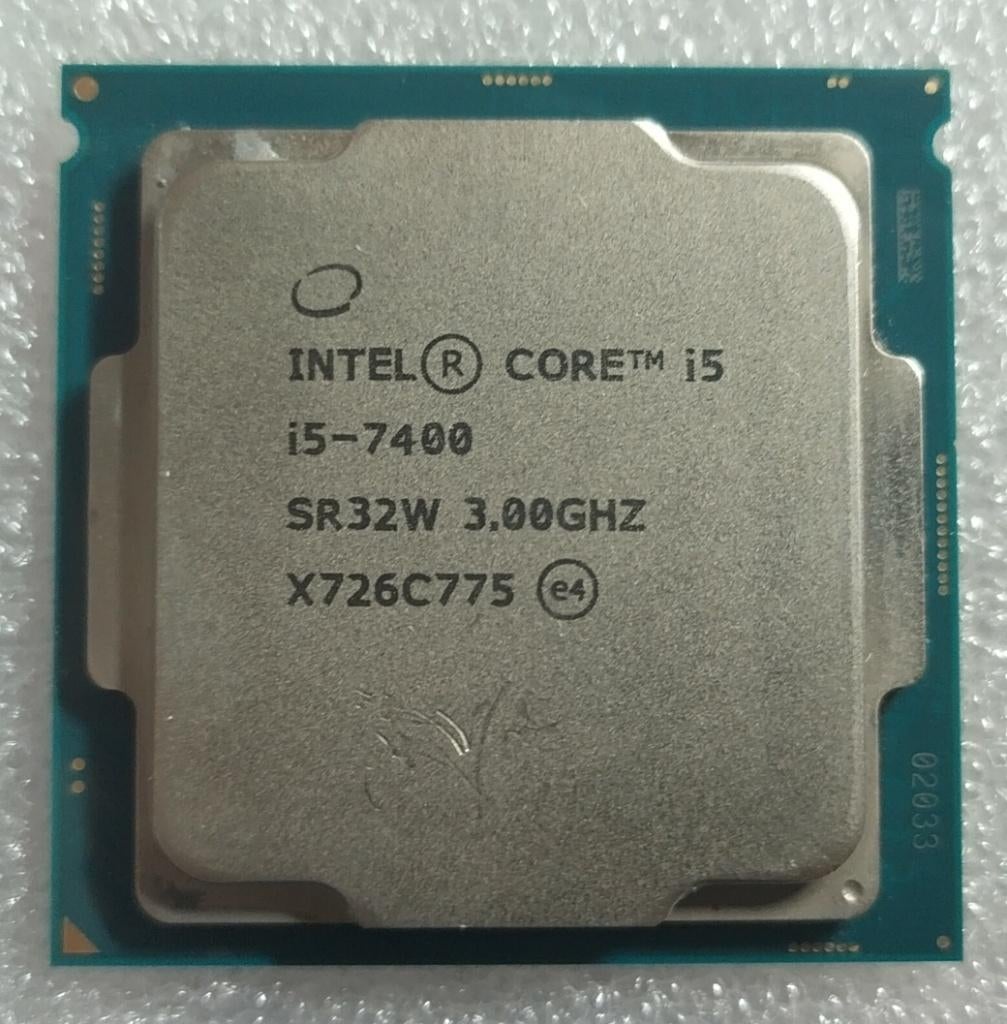 Intel Core i5 7400 3.00GHz Processor-CPU, Computers en Software, Processors, Gebruikt, 4-core, 3 tot 4 Ghz, Verzenden