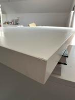 Wit Bureaublad Ikea, Huis en Inrichting, Bureaus, Ophalen, Gebruikt, Bureau