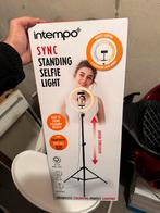 Intempo SYNC Staande Selfie Ringlamp - Perfecte Verlichting, Ophalen, Nieuw, 175 cm of meer, Driepoot