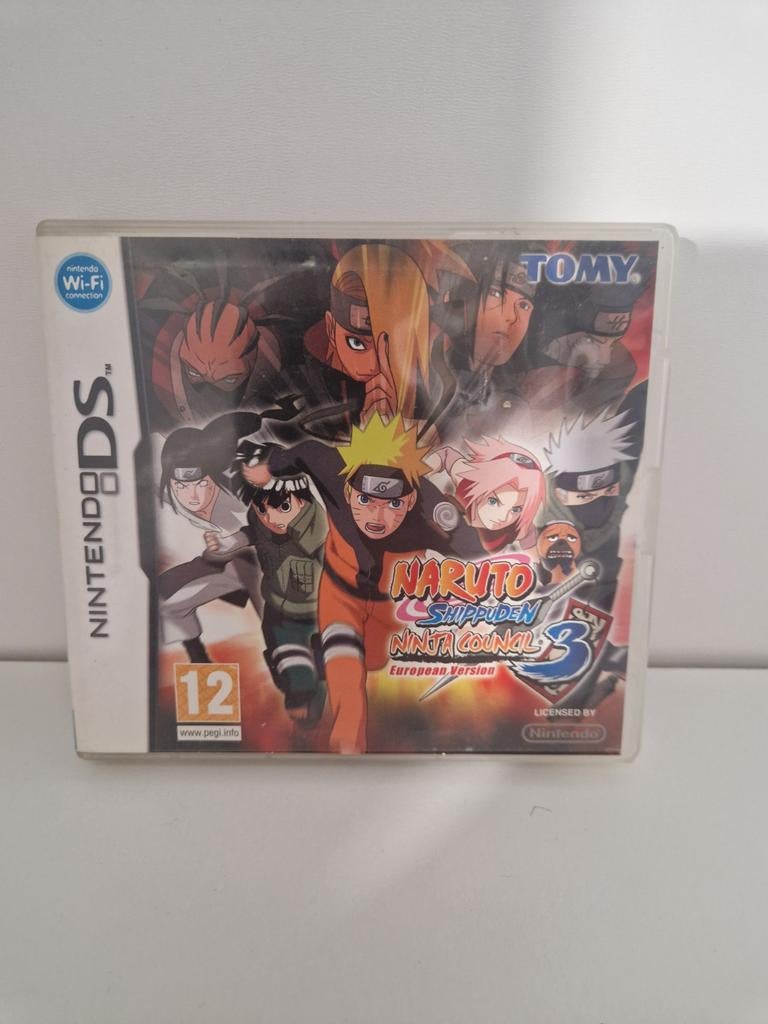 Naruto Shippuden Ninja Council 3 DS - European Version, Spelcomputers en Games, Avontuur en Actie, Gebruikt, 1 speler, Ophalen of Verzenden