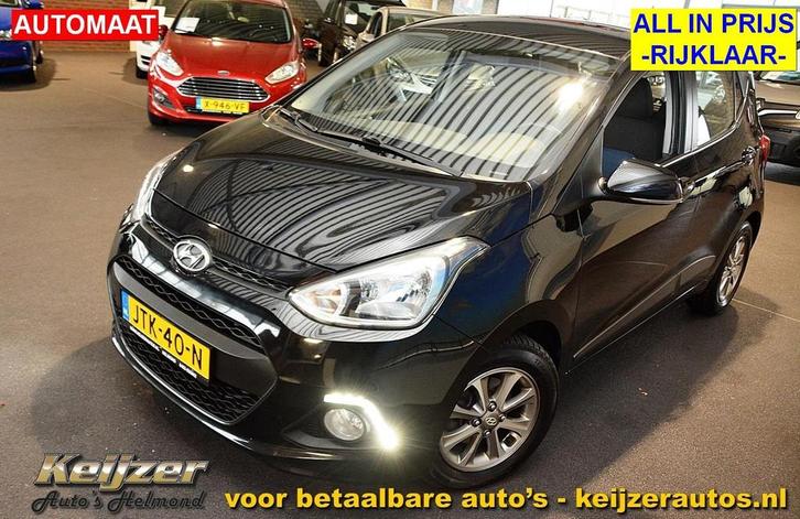Hyundai i10 1.2i Automaat, Auto's, Hyundai, Te koop, i10, ABS, Airbags, Airconditioning, Alarm, Bluetooth, Boordcomputer, Centrale vergrendeling