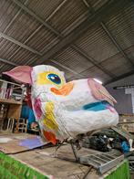 Koeien kop voor carnavalswagen, Ophalen, Carnaval