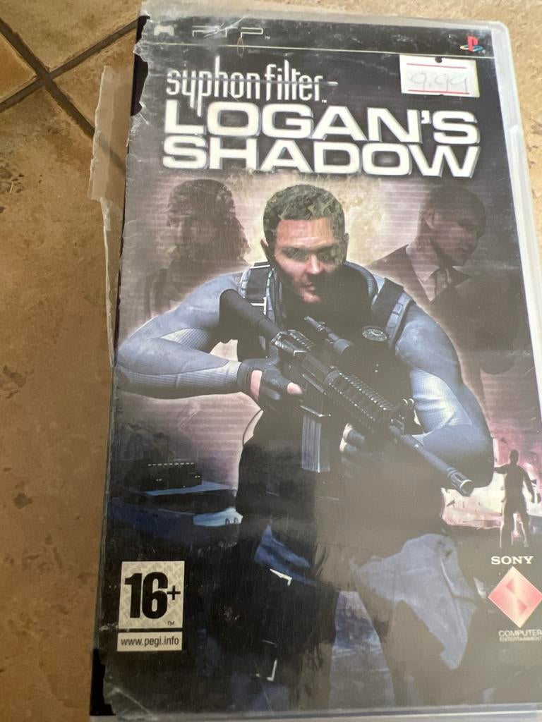 Syphon Filter: Logan's Shadow PSP - Actie/Shooter, Spelcomputers en Games, Games | Sony PlayStation Portable, Gebruikt, Shooter