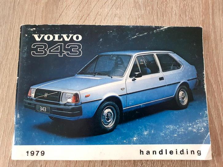 Volvo 343 Handleiding 1979 - Origineel Boekje, Boeken, Auto's | Boeken, Gelezen, Volvo, Ophalen of Verzenden