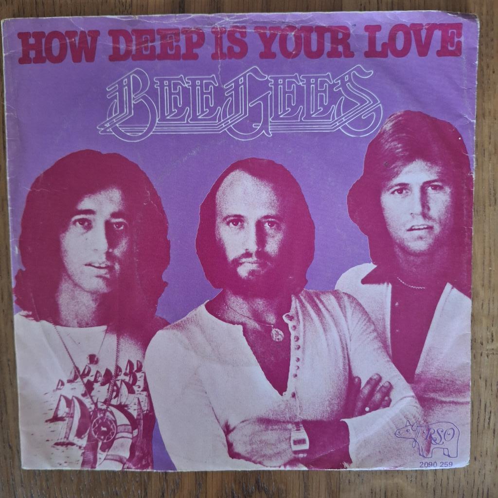 Bee Gees - How Deep Is Your Love (034), Cd's en Dvd's, Vinyl Singles, Gebruikt, Pop, Ophalen of Verzenden