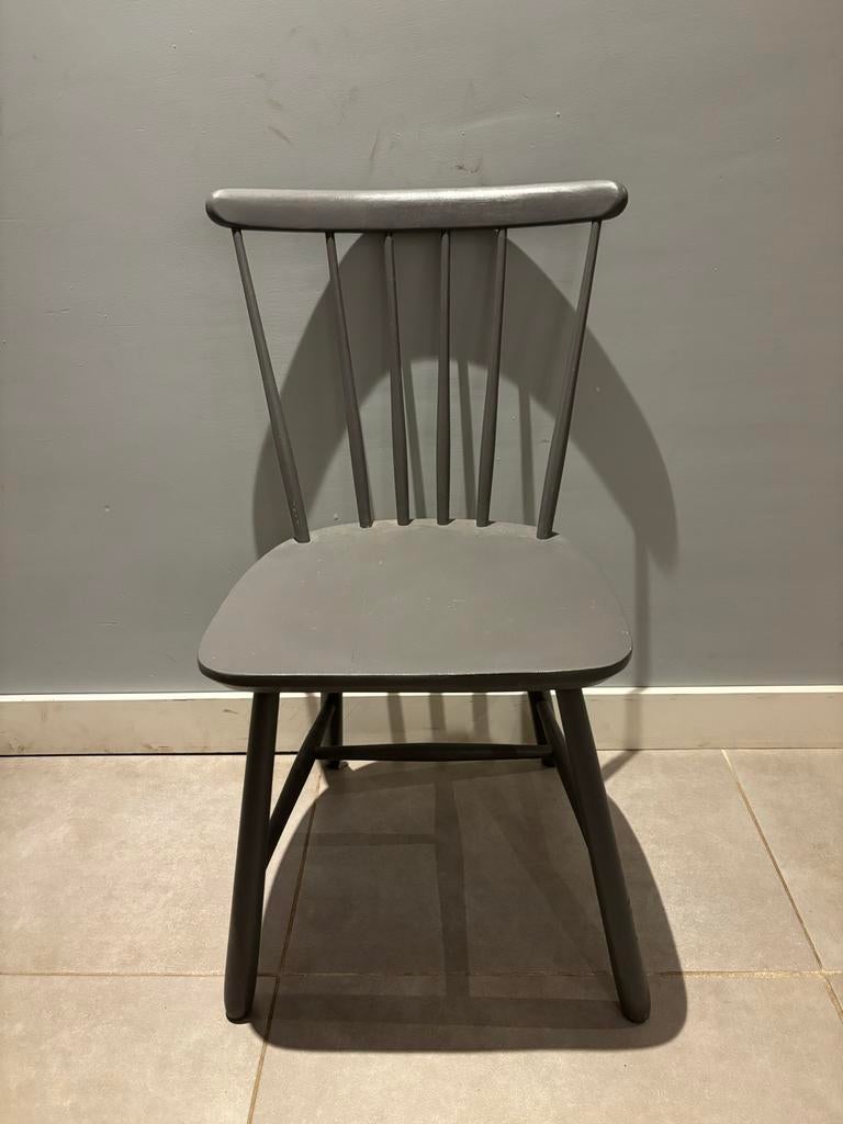 Spijlenstoeltje, Huis en Inrichting, Ophalen, Gebruikt, Hout, Eén