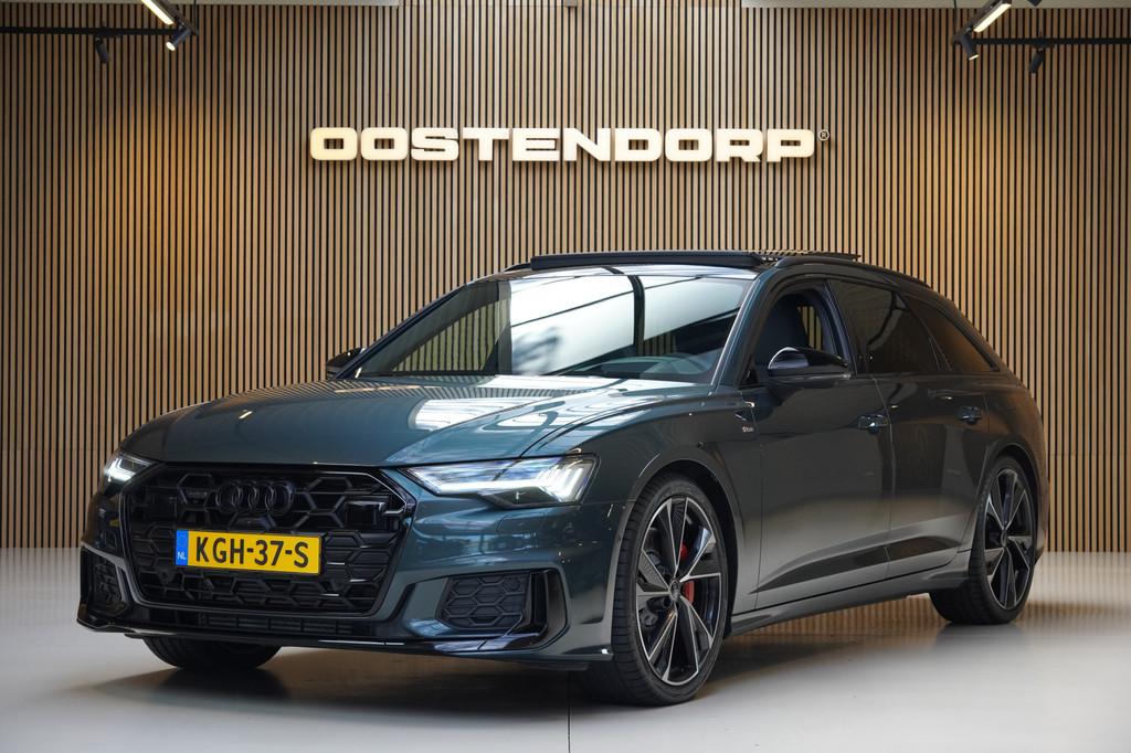 Audi A6 Avant 55TFSIe/367pk Quattro S-Line Competition|2024|, Auto's, Audi, Automaat, Gebruikt, 4 cilinders, Leder