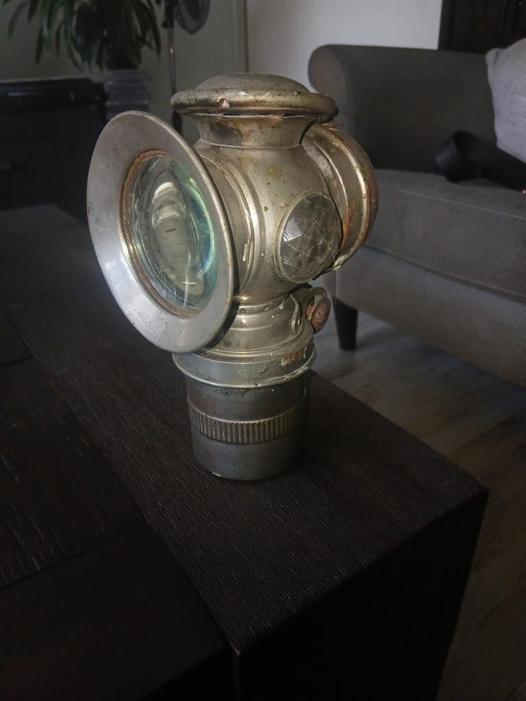 Mooie carbidlamp, Antiek en Kunst, Ophalen