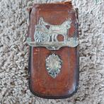 19e eeuws sigaren etui met zilveren beslag, Ophalen of Verzenden
