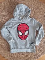 H&M Spidey Spiderman trui grijs | maat 122/128, Gebruikt, Trui of Vest, H&M, Ophalen of Verzenden