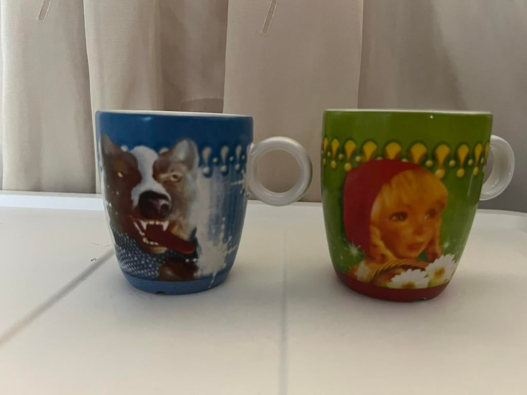 Efteling senseo koffie wolf roodkapje, Ophalen of Verzenden, Gebruikt, Gebruiksvoorwerp