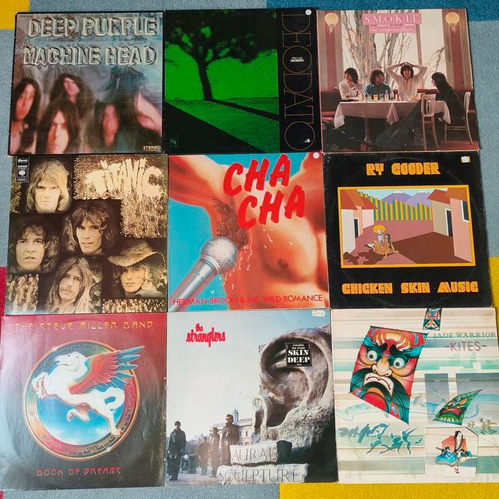 27 Lp's rock verzameling, Cd's en Dvd's, Vinyl | Rock, Gebruikt, Poprock, 12 inch, Ophalen of Verzenden