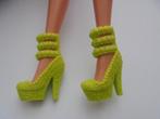 barbie schoenen fel groen nieuw, Ophalen of Verzenden, Nieuw, Barbie
