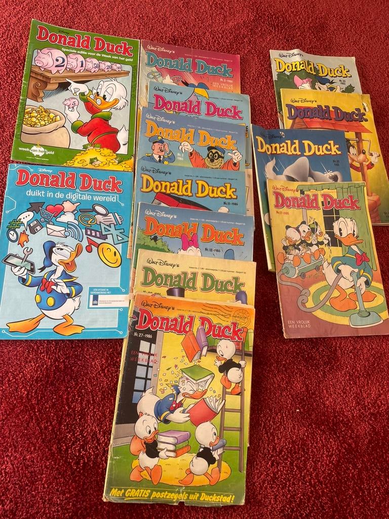 Vintage Donald Duck stripboeken jaren ’80 – collectie, Boeken, Strips | Comics, Meerdere comics, Ophalen of Verzenden, Zo goed als nieuw