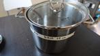 Kookpan met deksel 6Lt. Vivo, Huis en Inrichting, Ophalen, Zo goed als nieuw, Rvs, Kookpan of Snelkookpan