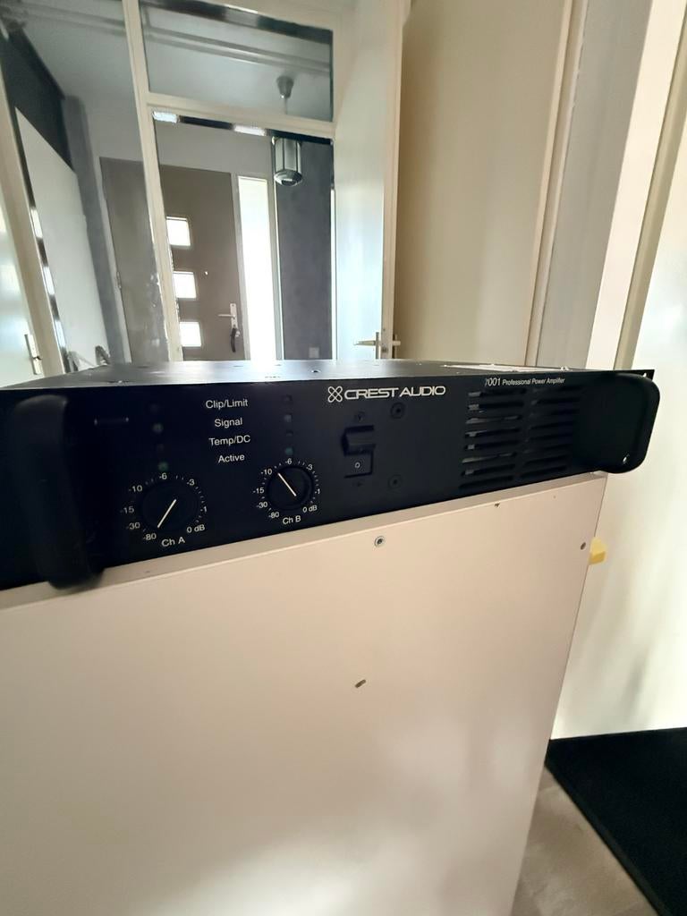 Crest Audio Professional Power Amplifier, Ophalen, Gebruikt, Minder dan 500 watt, P.A.