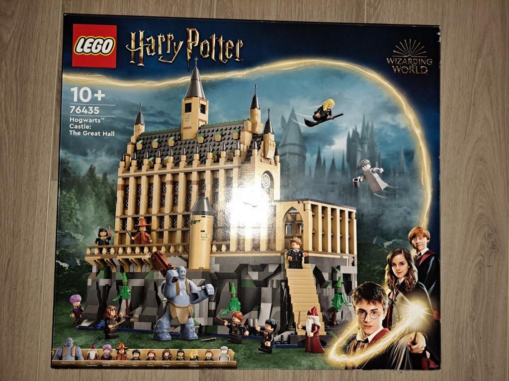 Lego Harry Potter 76435 De Grote Zaal ZGAN, Lego, Harry Potter, Ophalen of Verzenden, Zo goed als nieuw