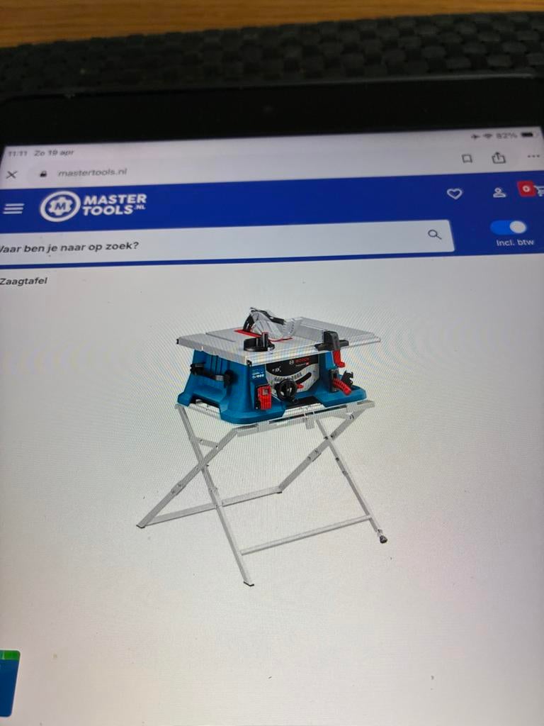 Bosch Blauw Professionele Zaagmachine - Nieuw, 70 mm of meer, Overige typen, Nieuw, Ophalen of Verzenden