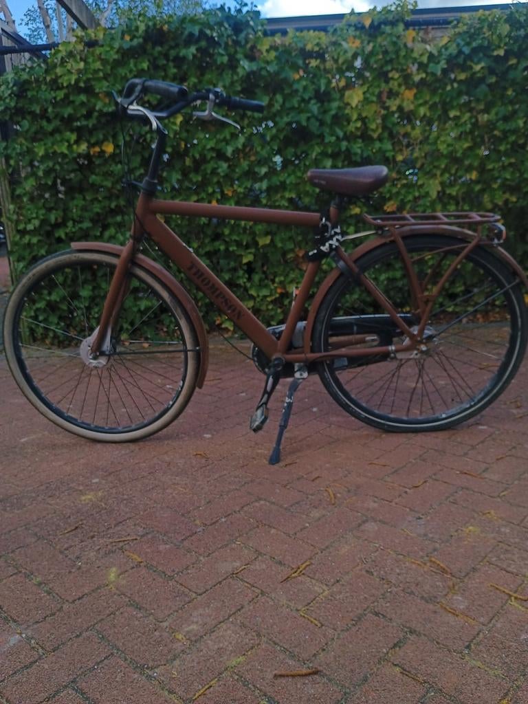 Thompson herenfiets, Ophalen