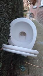 Wit WC-pot, Ophalen, Gebruikt, Toilet