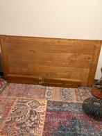 Robuuste houten eettafel - Massief. t.e.a.b, Ophalen, Gebruikt, 50 tot 100 cm, 150 tot 200 cm