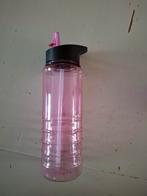 Nieuwe roze drinkfles met rietje, Ophalen of Verzenden, Nieuw
