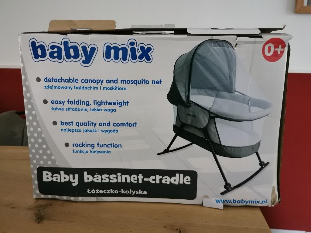 Inklapbare (reis) wieg Babymix, Kinderen en Baby's, Babywiegjes en Ledikanten, Ophalen, Nieuw, Wieg