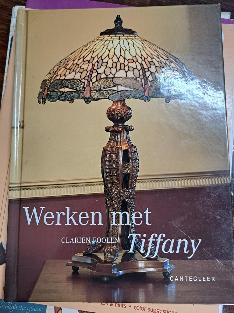 Boek: Werken met Tiffany - Clarien Foolen, Ophalen of Verzenden, Gebruikt