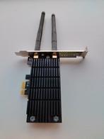 TP-Link Archer T6E AC1300 PCI-E WiFi kaart, Computers en Software, Netwerkkaarten, Ophalen, Zo goed als nieuw, Intern, TP-Link