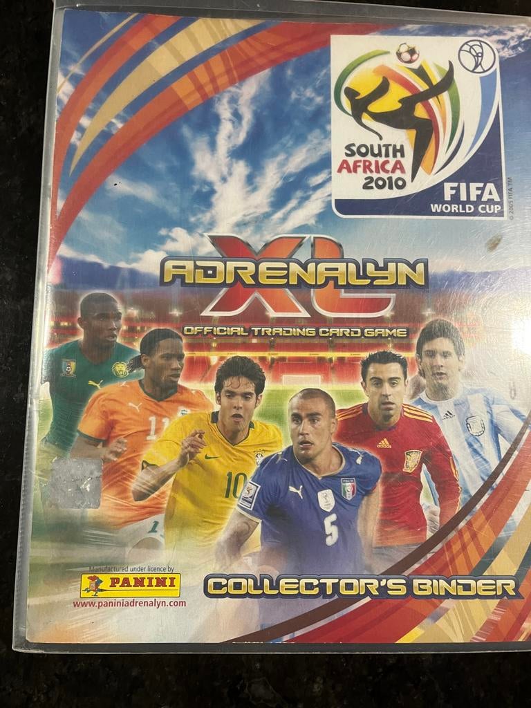 Panini Adrenalyn XL South Africa 2010 Collector's Binder, Verzamelen, Ophalen, Gebruikt, Overige sporten, Poster, Plaatje of Sticker