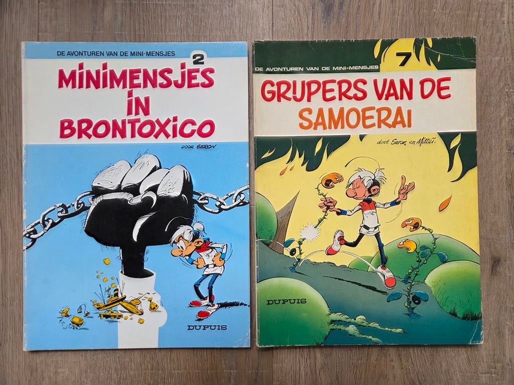 Gigantik  ,   minimensjes   ,  Sammy, Meerdere stripboeken, Ophalen of Verzenden, Gelezen