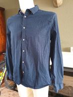 Hallinger stoere donker blauwe overhemd mt XL 43 44 blouse, Kleding | Heren, Overhemden, Hallinger, Zo goed als nieuw, Halswijdte 43/44 (XL)