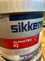 Sikkens Alphatex IQ 10 ltr, 5 tot 10 liter, Ophalen, Nieuw, Beige