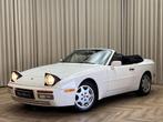 Porsche 944 3.0 S2 Cabrio *Matching* EU Kenteken / Fully Doc, Auto's, Oldtimers, Achterwielaandrijving, Zwart, Cabriolet, Leder