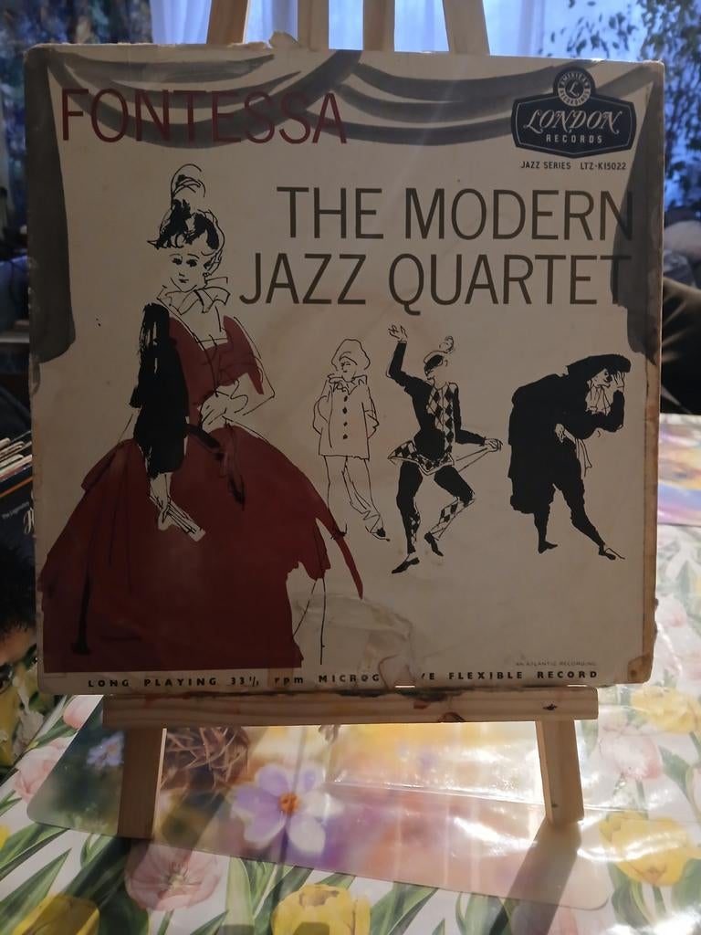 The Modern Jazz Quartet - Fontessa vinyl alleen hoes, Cd's en Dvd's, Vinyl | Jazz en Blues, Ophalen of Verzenden