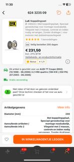 Koppeling en vliegwiel sacs luc r32 audi seat vw, Ophalen