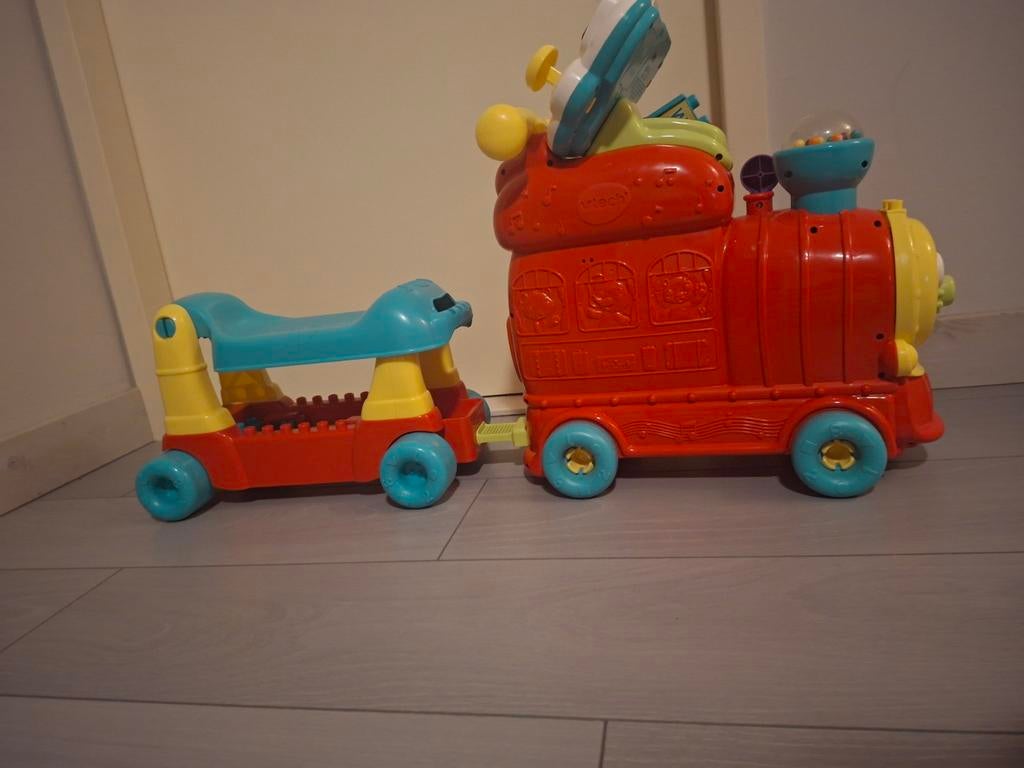 VTech Baby Rijd en Leer Letterlocomotief - 7-in-1, Kinderen en Baby's, Speelgoed | Vtech, Ophalen of Verzenden, Zo goed als nieuw