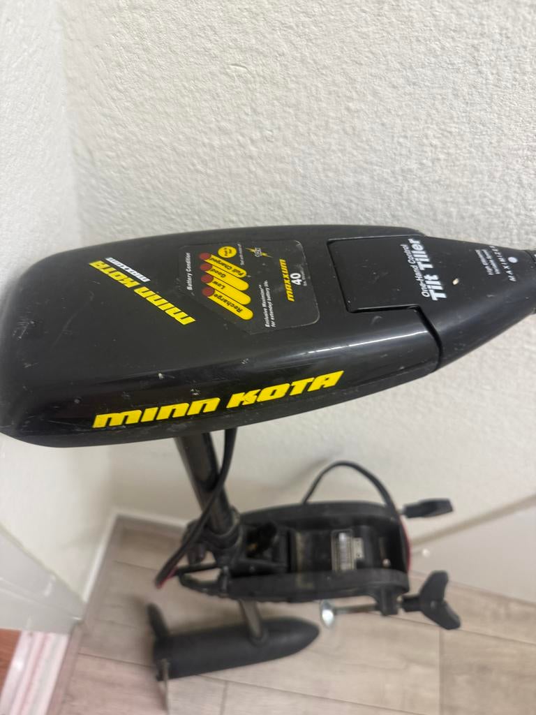 Minn Kota Fluistermotor 40 lbs - Elektrisch, Ophalen of Verzenden, Gebruikt